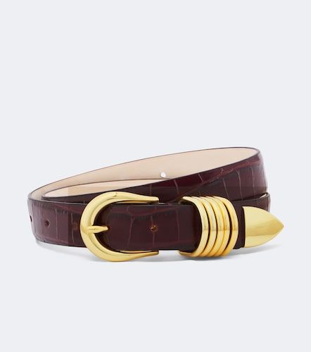 Hollyhock croc-effect leather belt - Dehanche - Modalova