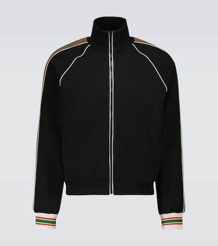 Gucci GG jacquard zipped jacket - Gucci - Modalova