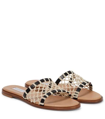 Neo leather-trimmed sandals - Gabriela Hearst - Modalova