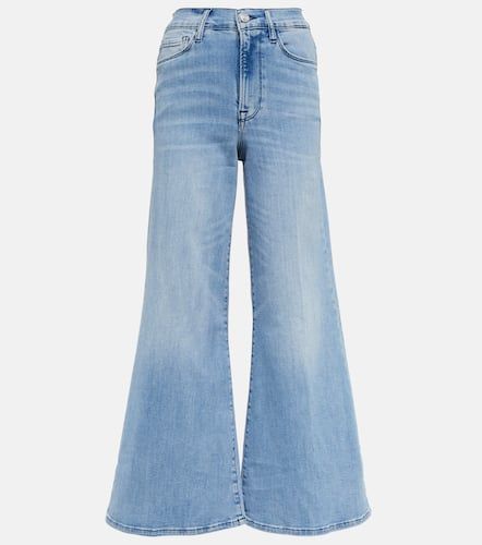 Jeans palazzo cropped a vita alta - Frame - Modalova