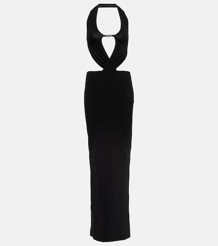 Abito lungo con cut-out e catene - Aya Muse - Modalova