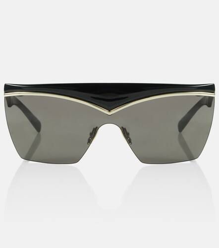 SL 614 Mask shield sunglasses - Saint Laurent - Modalova