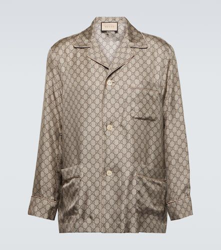 Gucci GG silk shirt - Gucci - Modalova