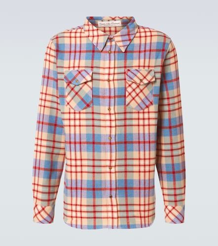 Camicia Al's Run in cashmere a quadri - God's True Cashmere - Modalova