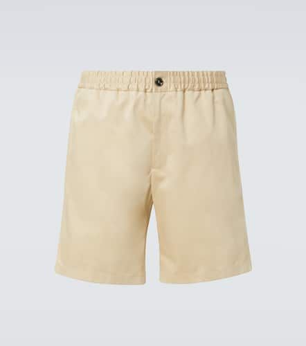 Ami Paris Shorts in raso di cotone - Ami Paris - Modalova