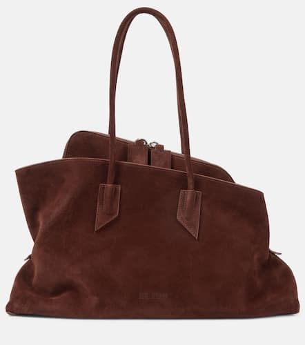La Passeggiata Medium suede tote bag - The Attico - Modalova