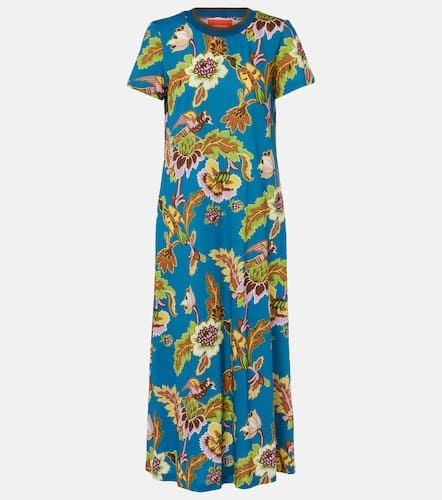 Printed cotton maxi dress - La DoubleJ - Modalova