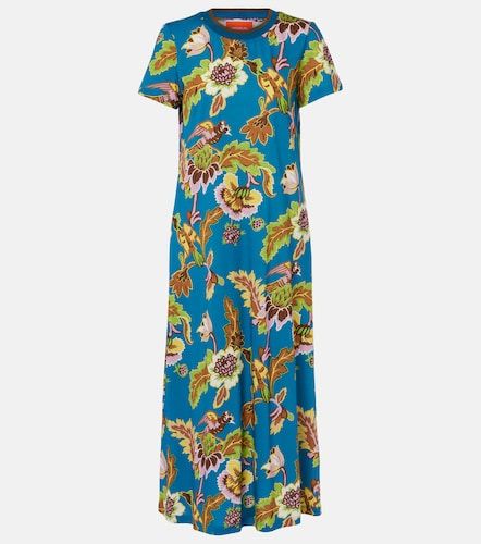Vestido largo Swing de algodón estampado - La DoubleJ - Modalova