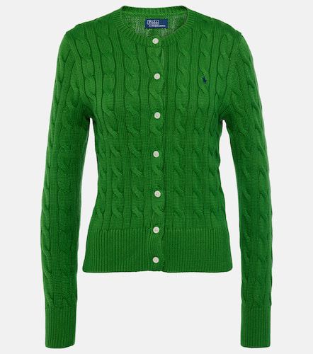 Cable-knit cotton cardigan - Polo Ralph Lauren - Modalova