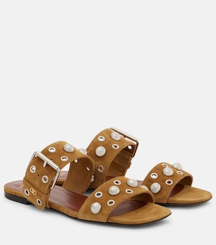 Nellcote studded suede sandals - Valentino Garavani - Modalova