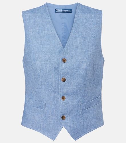 Linen and cotton twill vest - Polo Ralph Lauren - Modalova