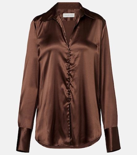 Camicia in misto seta - Dries Van Noten - Modalova