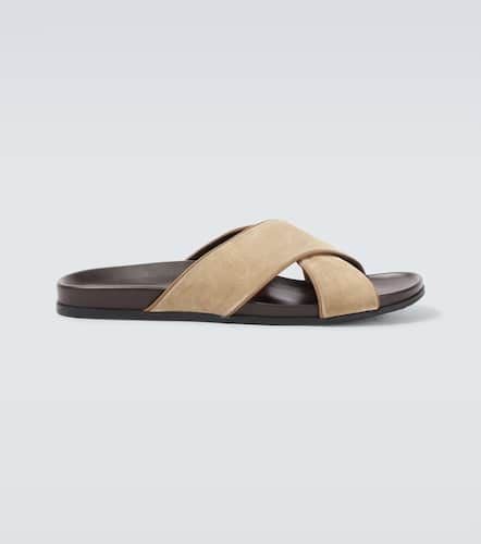 Chiltern suede slides - Manolo Blahnik - Modalova