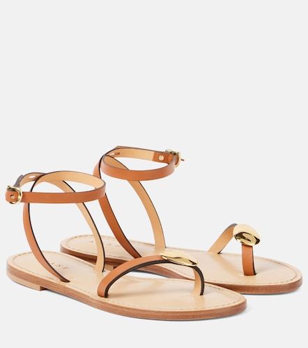 Amanu Senegal leather sandals - Amanu - Modalova