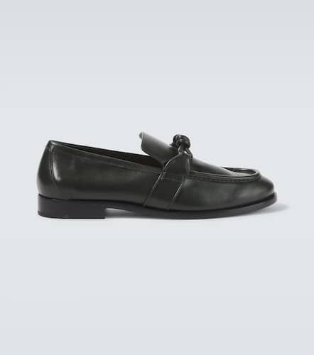 Astaire leather loafers - Bottega Veneta - Modalova