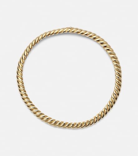 Gargantilla Sculpted Cable de oro de 18 ct - David Yurman - Modalova