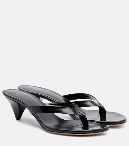 JUDE Rooty leather thong sandals - JUDE - Modalova