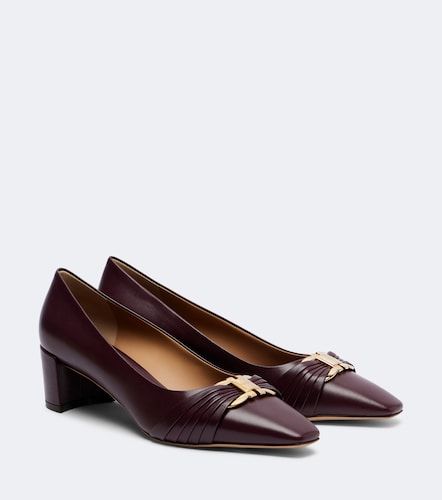 Ferragamo Tillya leather pumps - Ferragamo - Modalova