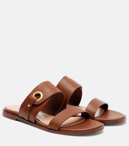 Granada leather sandals - Gianvito Rossi - Modalova