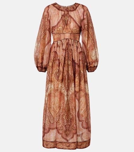 Vestido midi Wanderlust en mezcla de algodón estampado - Zimmermann - Modalova
