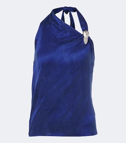 Top asimmetrico con scollo all'americana - Jacques Wei - Modalova
