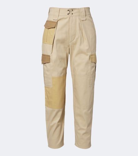 Pantaloni cargo Renzae in cotone patchwork - Marant Etoile - Modalova