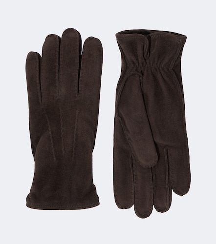 Guantes de ante con cachemir - Thom Sweeney - Modalova