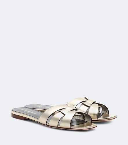 Sandali Tribute in pelle - Saint Laurent - Modalova