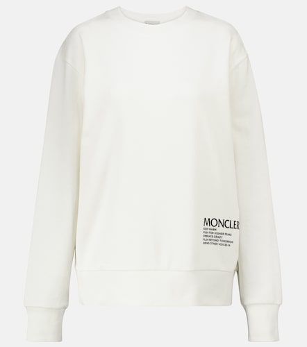 Sweatshirt aus einem Baumwollgemisch - Moncler - Modalova