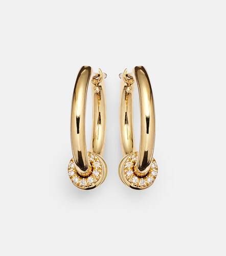 Ara 18kt earrings with white diamonds - Spinelli Kilcollin - Modalova