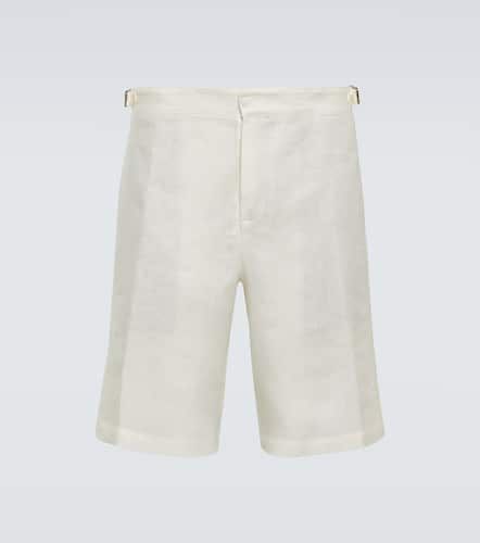 Majuro linen Bermuda shorts - Loro Piana - Modalova