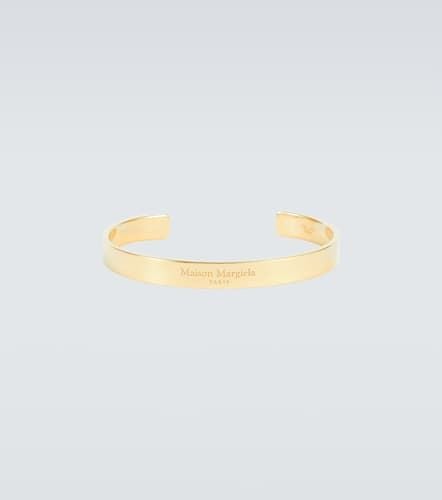 Maison Margiela Logo cuff bracelet - Maison Margiela - Modalova