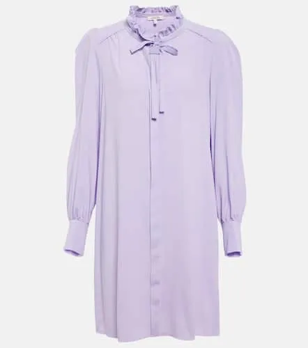 Modern Flow tie-neck minidress - Dorothee Schumacher - Modalova