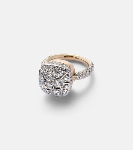 Nudo Assoluto 18kt rose and white ring with diamonds - Pomellato - Modalova