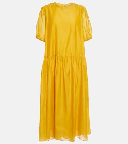 Olimpia cotton and silk voile midi dress - 'S Max Mara - Modalova