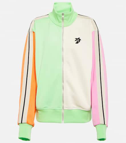 Logo colorblocked track jacket - Palm Angels - Modalova