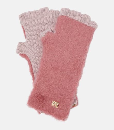 Manny teddy fingerless gloves - Max Mara - Modalova