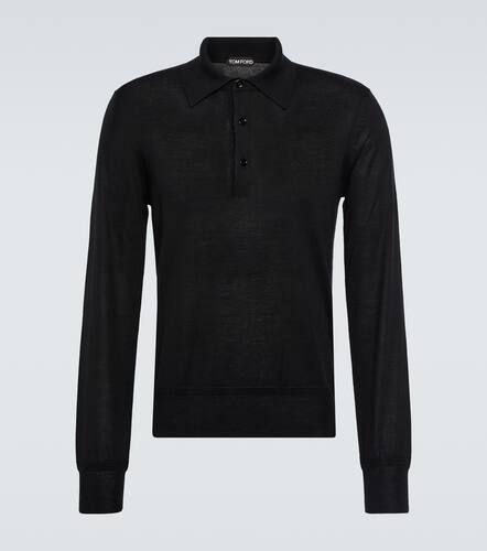 Cashmere and silk Polo sweater - Tom Ford - Modalova