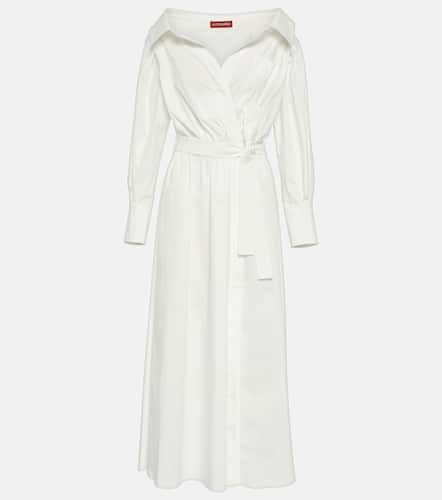 Lyddy cotton-blend wrap dress - Altuzarra - Modalova