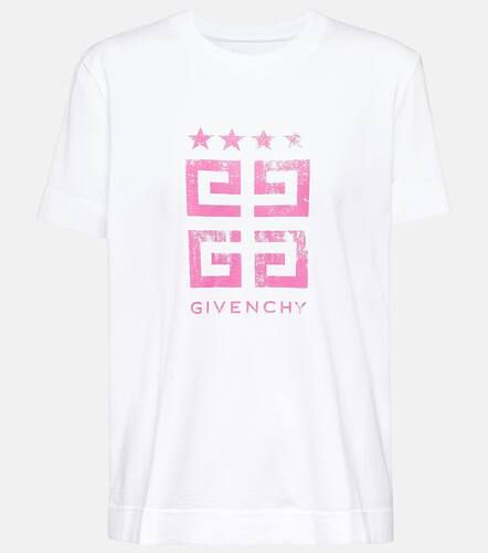 T-Shirt 4G Stars aus Baumwoll-Jersey - Givenchy - Modalova