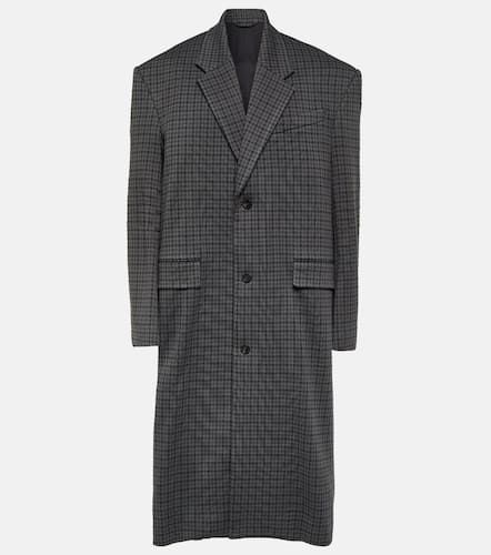 Oversized single-breasted coat - Balenciaga - Modalova