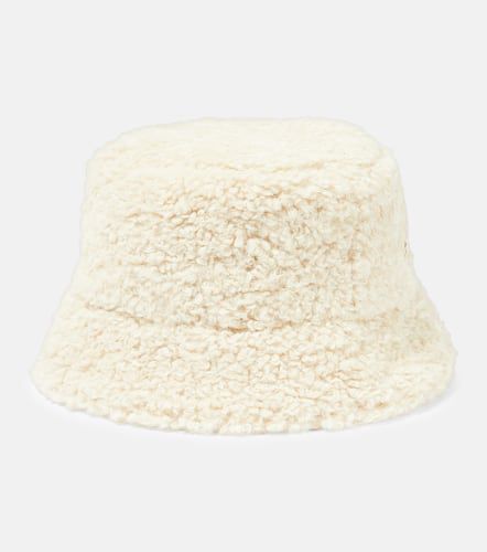 Faux shearling bucket hat - Stella McCartney - Modalova