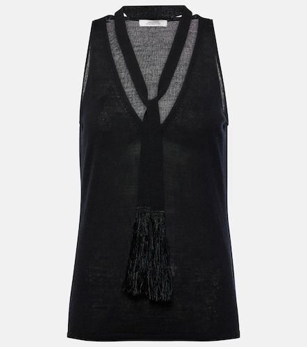 Refined Essentials wool and cotton tank top - Dorothee Schumacher - Modalova