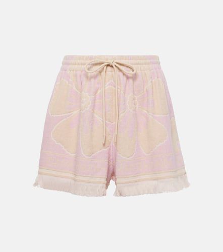 Pop floral cotton terry shorts - Zimmermann - Modalova