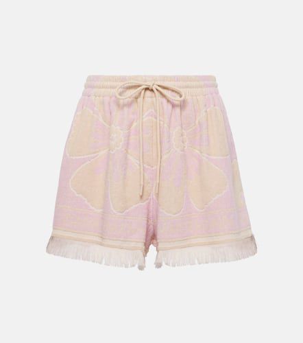 Pop floral cotton terry shorts - Zimmermann - Modalova