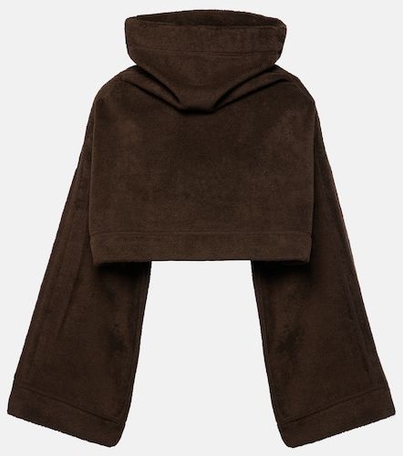 Alaïa Sudadera cropped de rizo de algodón - Alaia - Modalova