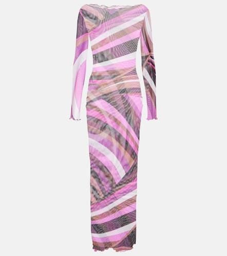 Pucci Iride sheer tulle maxi dress - Pucci - Modalova