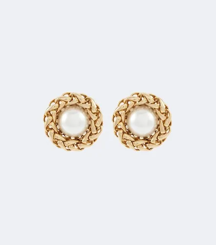 Pendientes Marit chapados en oro de 18 ct - Jennifer Behr - Modalova