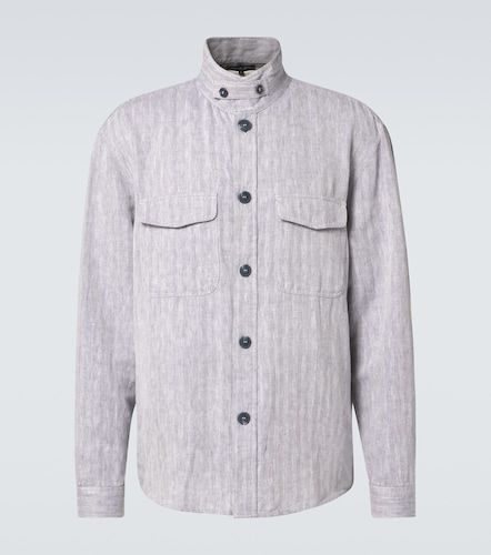Sobrecamisa Nuno de algodón y lino - Frescobol Carioca - Modalova