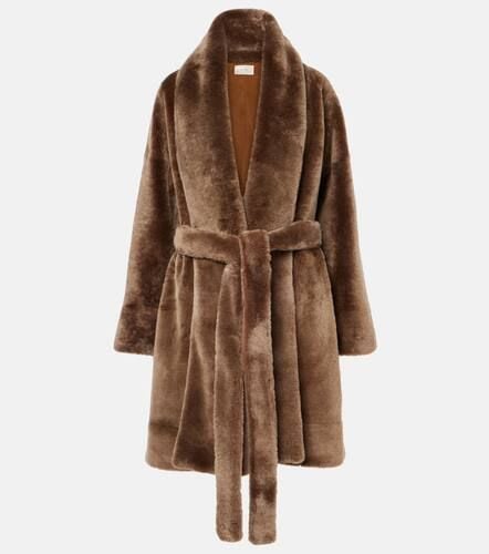 The Row Lucja shearling wrap coat - The Row - Modalova